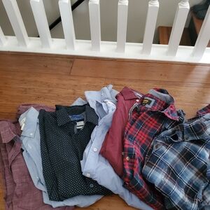 Assorted Men's Button-Up Shirts